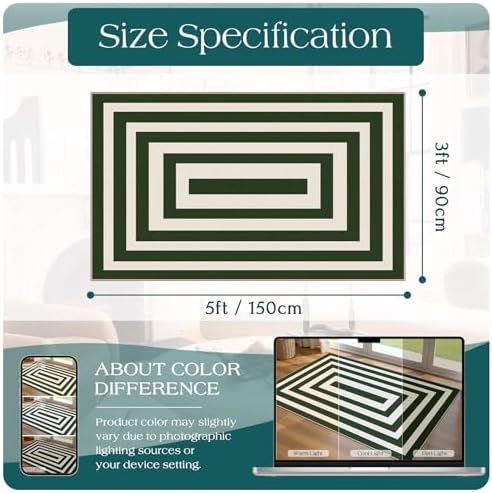 3x5 Modern Entry Rug - Image 2