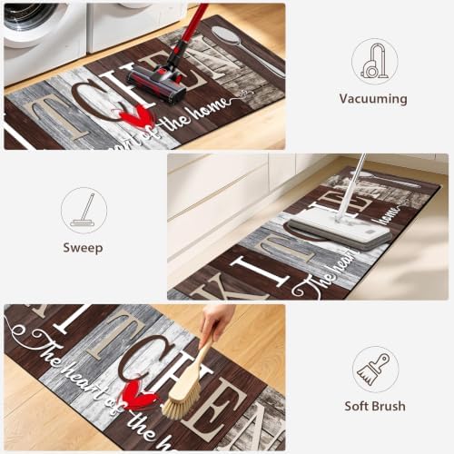 Kitchen Rugs Set 3 Piece, Non Slip Kitchen Mat - Image 5