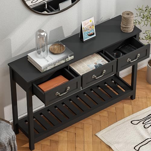 ChooChoo 47" Black Entryway Table - Image 5
