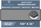 Barnyard Designs Heavy Duty Rubber Drainage Door Mat by BarnyardDesigns