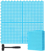 Drydiet 24 Pack Drainage Tiles Modular Interlocking Floor Tiles by Drydiet