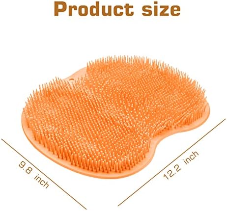 Shower Foot Scrubber Mat Back Washer Back Exfoliating Bath Wash Pad Wall - Image 7