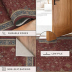 Hazo Haus Moroccan Big Rugs for Living Room - Image 5