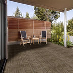 Topeakmart 27PCS Interlocking Deck Tiles 12x12 Patio Flooring - Image 2