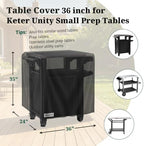 MR. COVER Outdoor Prep Table Cover, Compatible - Image 2