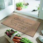 Inside Outside Mat Front Door Mat Please Remove Your Shoes Welcome Door Mat - Image 6