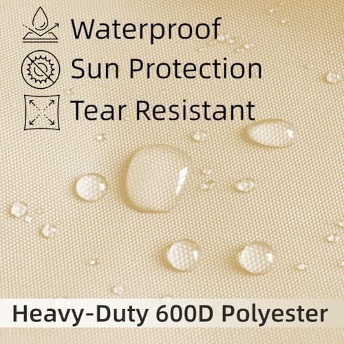 Custom Size Dust Cover, Tailor-made to Measure Heavy Duty 600D Waterproof - Image 2
