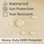 Custom Size Dust Cover, Tailor-made to Measure Heavy Duty 600D Waterproof - Image 2