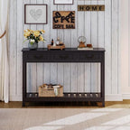 ChooChoo 47" Black Entryway Table - Image 3