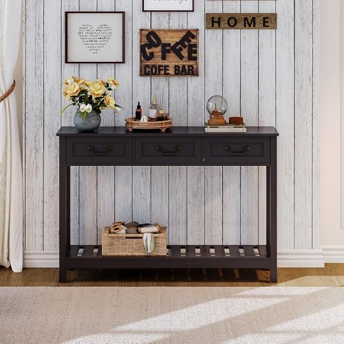 ChooChoo 47" Black Entryway Table - Image 3