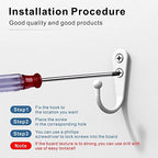 ZAYBOD 15 Pack White Hooks for Hanging - Image 7
