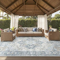 GENIMO Indoor Outdoor Rug, Washable by GENIMO