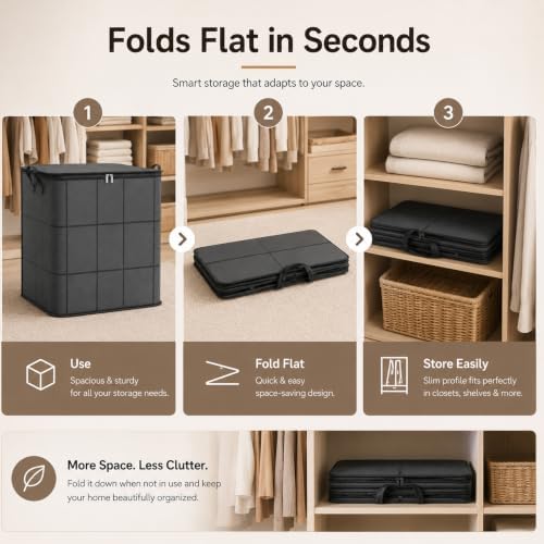 180L Spacious Moving Storage Bin - Image 4