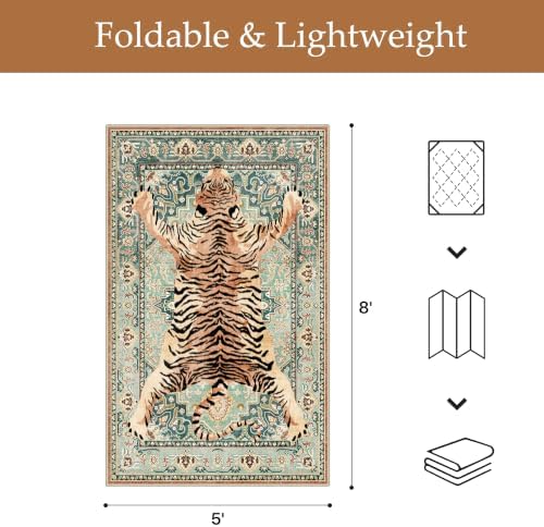 GENIMO Indoor Outdoor Rug, Washable - Image 2