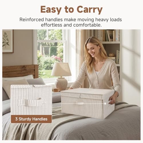 StorageWorks Large Decorative Storage Boxes - Image 6