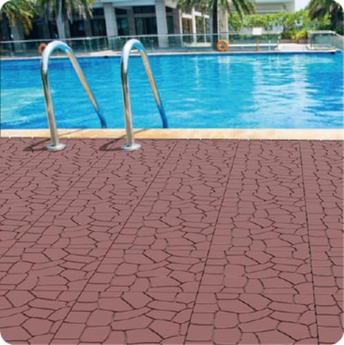 44 Pack Interlocking Deck Tiles, All-Weather Outdoor Deck Tiles - Image 6