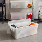 IRIS USA 4-Pack 91 Qt Stackable Storage Bins - Image 5