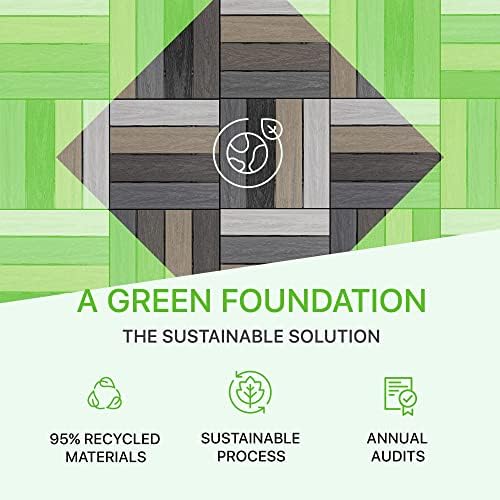 NewTechWood UltraShield Naturale 1 ft. x 1 ft. Composite Deck Tiles - Image 4