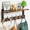 Oraich Wall Hooks with Shelf, Coat Rack Wall Mount by BEMOREORGANIZED