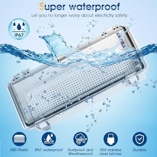 Waterproof Outdoor Project ABS Plastic Junction Box IP67 Weatherproof Dustproof - Image 2