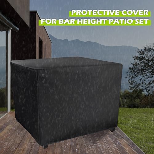 Bar Height Patio Set Square Cover 65in - Image 6