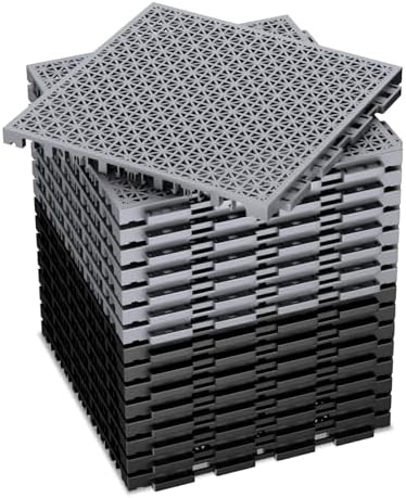 16 PCS Modular Interlocking Cushion Interlocking Floor Tiles by laapee