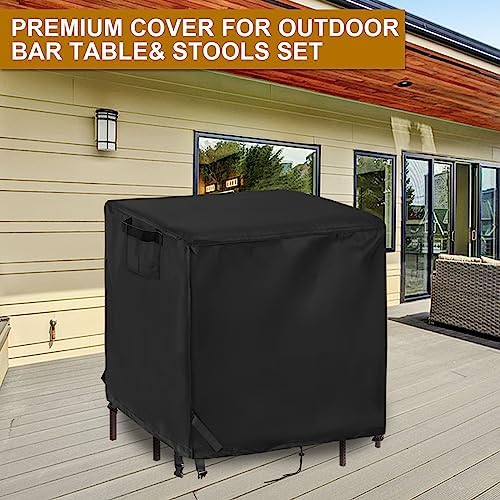 59 In Patio Bar Height Table Cover Square - Image 6