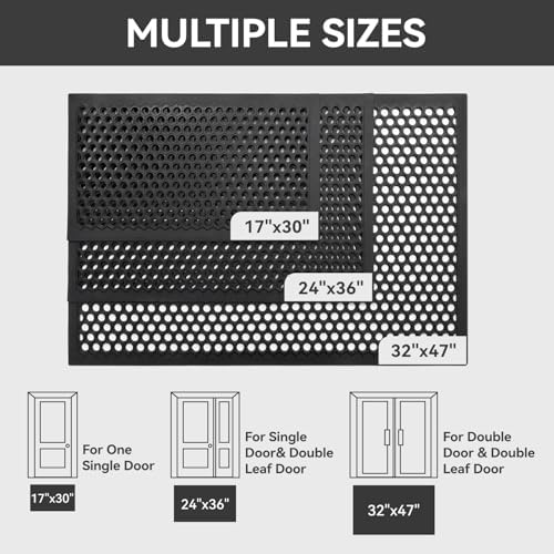 RESARE Front Door Mat Non Slip - Image 2
