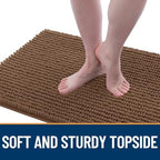 OLANLY Dog Door Mat for Muddy Paws 40x32, Extra Absorbent Chenille Mud Mat - Image 3