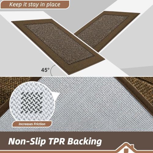 BEQHAUSE Indoor Door Mat 24" x 72", Dirt Trapper Door Mats - Image 4