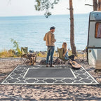 GENIMO Outdoor Rug, Waterproof Plastic Rugs - Image 5