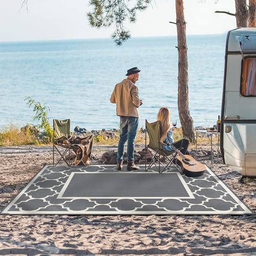 GENIMO Outdoor Rug, Waterproof Plastic Rugs - Image 5