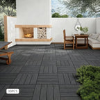 30Pcs Interlocking Deck Tiles 12'' x 12'' x 0.79'', Indoor Outdoor PVC Carpet - Image 2