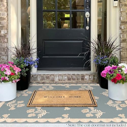 3x5 Floral Entry Rug - Image 5