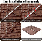 Deck Tiles, Plastic Flooring Tile - Image 5