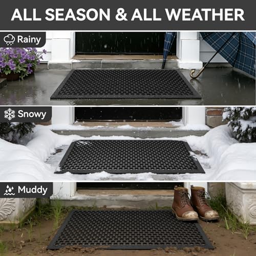 RESARE Front Door Mat Non Slip - Image 6