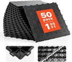 VEVOR Garage Floor Tiles 12 x 12 x 0.53 inch, Interlocking Design Ease of by VEVOR