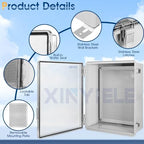 Waterproof Outdoor Project ABS Plastic Junction Box IP67 Weatherproof Dustproof - Image 3