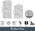 Kitchen Mats for Floor 2 Piece, Non Slip Washable Kitchen Rugs Sets for Floor - Image 2