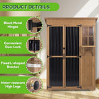 51" L Outdoor Storage Cabinet Waterproof - Image 6