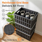 Citylife 2PC 64L Collapsible Storage Bins - Image 3