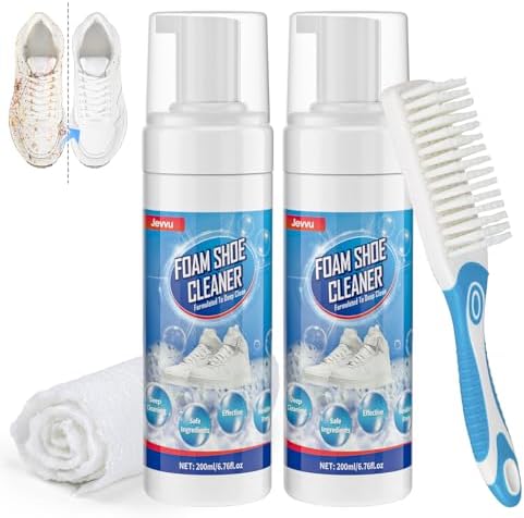 Jevvu Shoe Cleaner, Sneaker Cleaner Foam by Jevvu