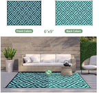 GENIMO Outdoor Rug, Waterproof Plastic Rugs - Image 4