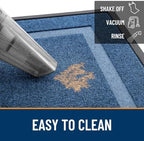 OLANLY Front Door Mat Outside 47x34, All-Season Heavy-Duty Rubber Doormat - Image 6