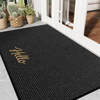 Front Door Mat Outside Entrance, Heavy Duty Welcome Mat by EZ2LIVE