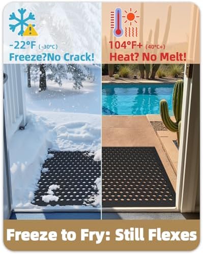 Color&Geometry Super Heavyweight TPE Welcome Mat Outdoor - Image 7