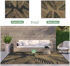 GENIMO Outdoor Rug, Waterproof Plastic Rugs - Image 2
