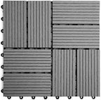 IncStores Helios Interlocking Patio Deck Tiles | All Weather | Waterproof by IncStores