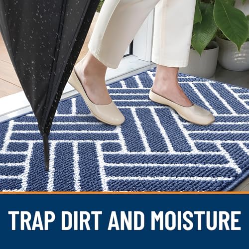 OLANLY Indoor Door Mat 59x35, Low-Profile Dirt Resistant Doormat - Image 2
