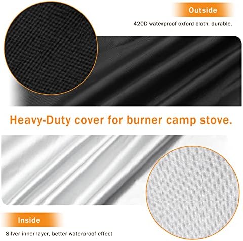 Luxiv Covers for 2-Burner Camp Stove - Image 3